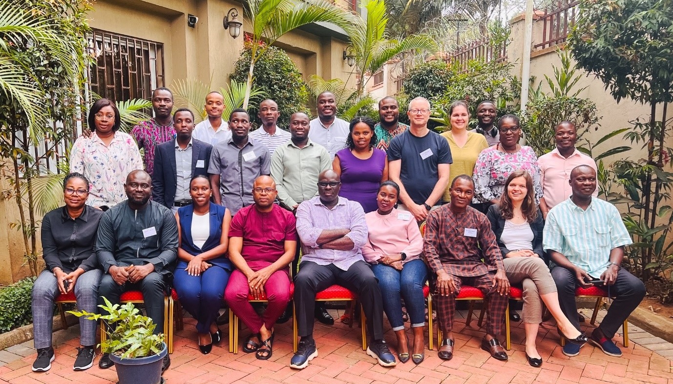 Participants in the Nigerian Practical CGE Course held in Entebbe September 2024