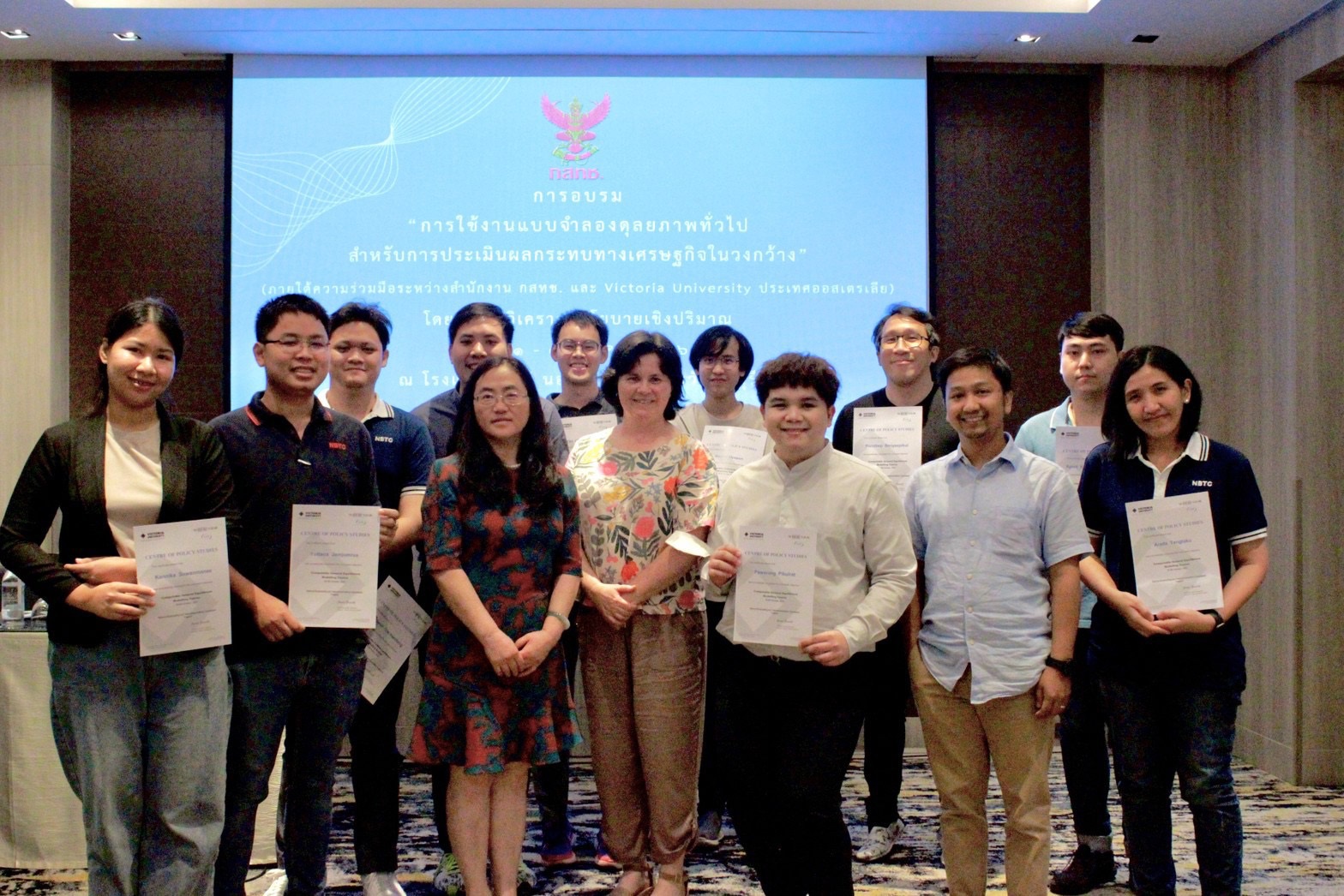 Participants in the Thailand CGE Course, October 2023